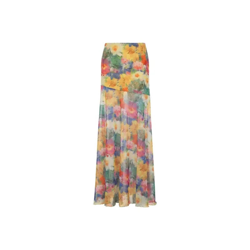 MIMOSA CHUR Casual Long Skirt Women's-0