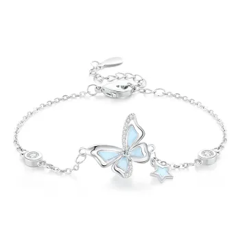 Barbie 999 Fine Silver Bracelets Women's