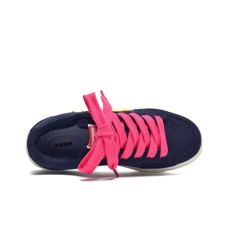 T628 Stars Puffy Shoes Slip Resistant, Abrasion Resistant, Lightweight Low Top Skateboard Shoes Unisex-52