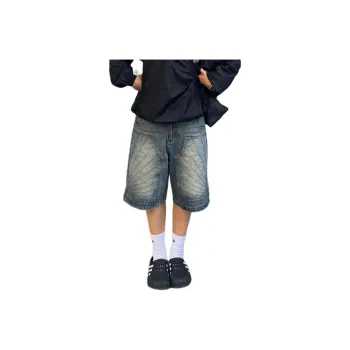 Pirkadat Denim Shorts Unisex Blue
