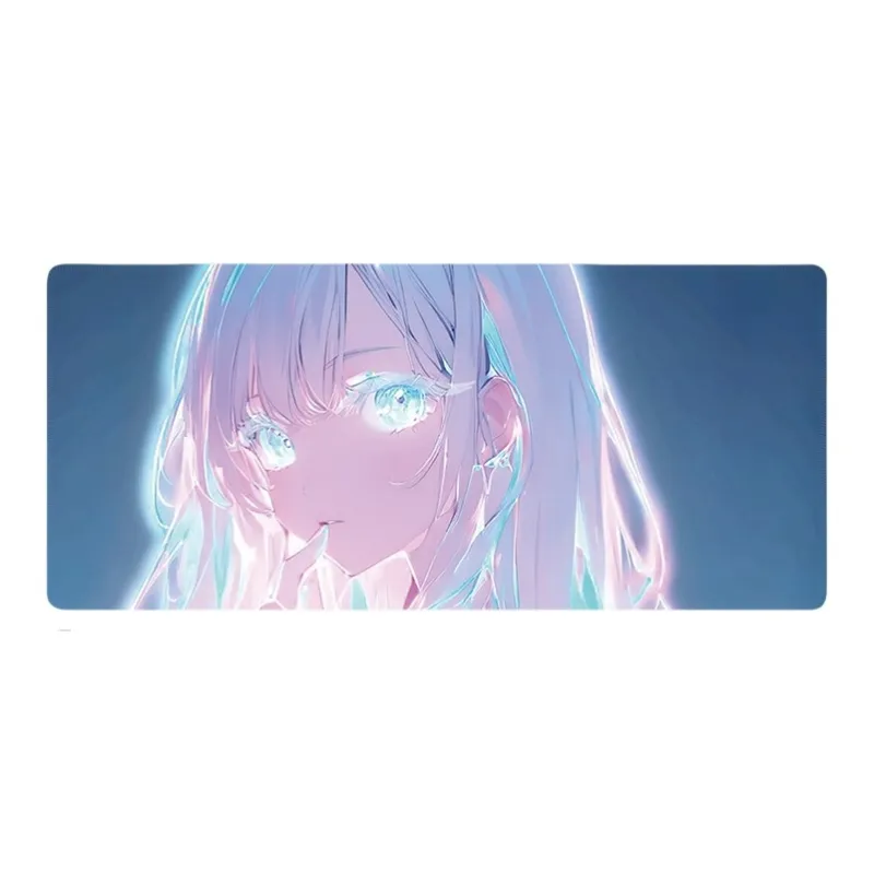 DANYIN Extra Large Anime Keyboard Pad Gradient Esports Mouse Pad For Gaming Men's Computer Desktop Mat Mouse Pads-1