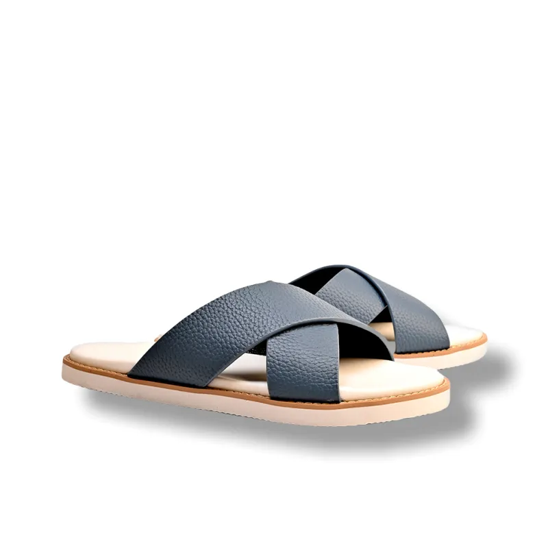 Brounvanm Rubber Sole Slip Resistant Quick Dry Slide Slippers Men's-7