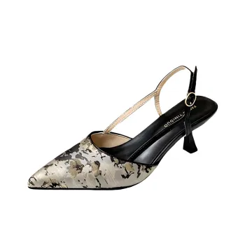WUJI Slim Heel High Heels 7cm Women's