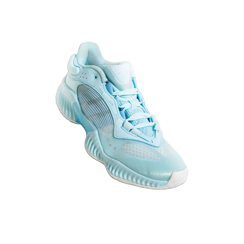 Adidas PRO VENTILATE Cushioning, Wear Resistant Low Top Basketball Shoes Men's Blue-2