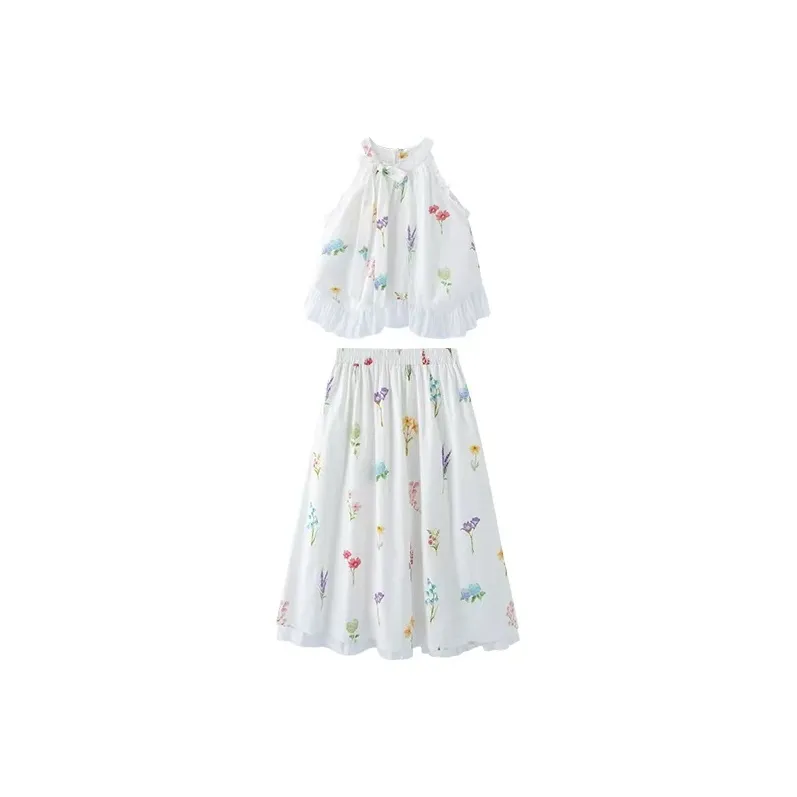 ABCMININ Two Piece Skirt Sets Women's-0