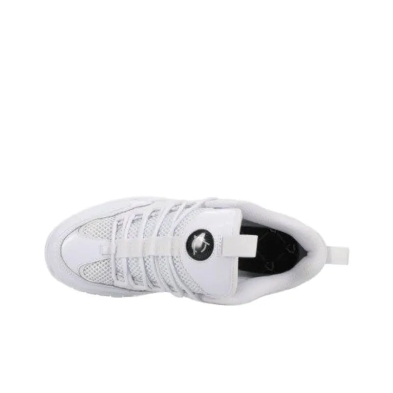 DC Shoes Lucien Low Top Skateboard Shoes Men's White-2