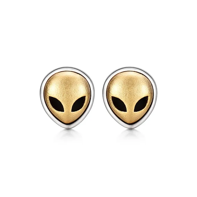 IDEAGEMER 925 Sterling Silver Stud Earrings Men's-2