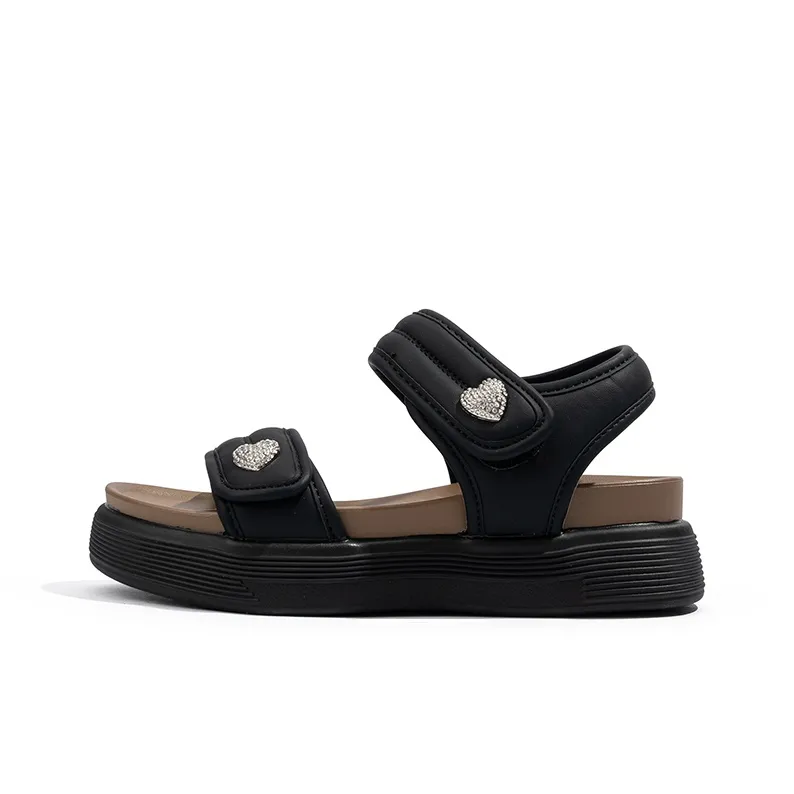 BABAYA KIDS One Strap Sandals Women's Black-0