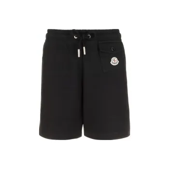Moncler Casual Shorts Women's Black
