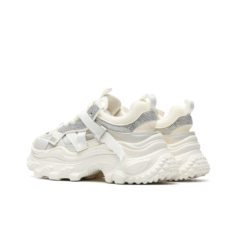 ORD Low Top Chunky Sneakers Women's Beige-3