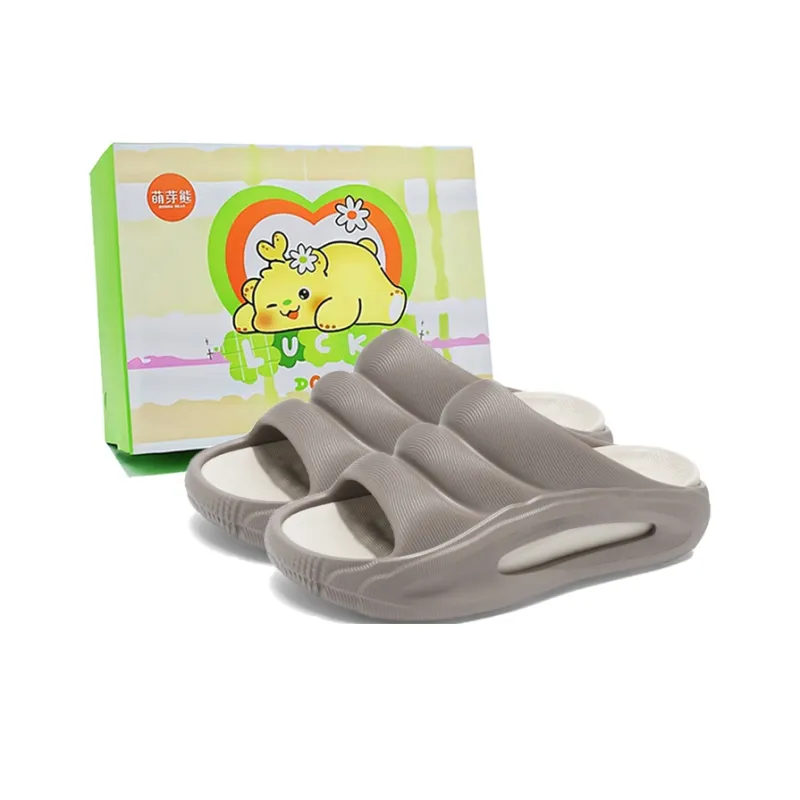 Budding Bear Slide Slippers Men's-1
