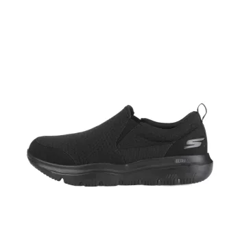 Skechers Go Walk Evolution Ultra Low Top Casual Shoes Men's Black