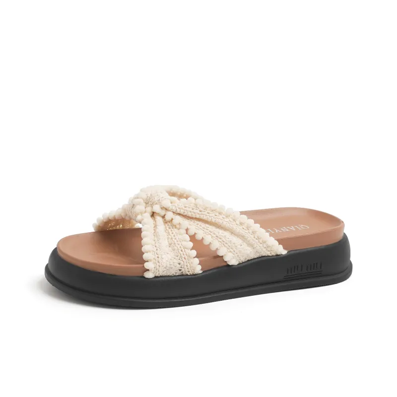 NUNZ Rubber Sole Quick Dry Slide Slippers Women's-14