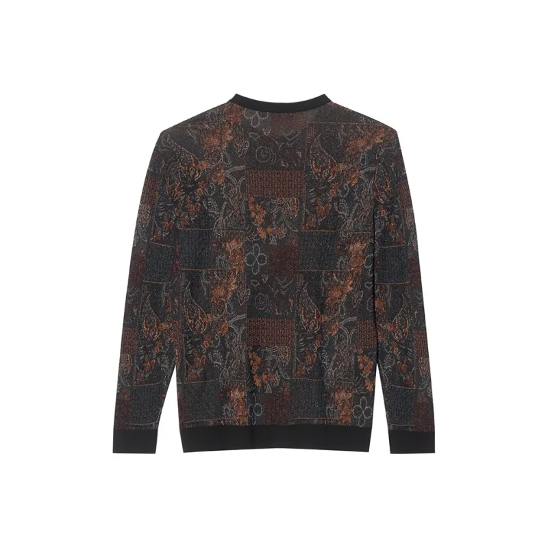 ANDREW MACKENZIE Sweaters Men Blue Orange-1