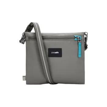 PACSAFE Polyester Crossbody Bag Men's Gray