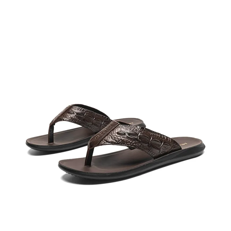 Mulinsen Slip Resistant Flip Flops Men's-9