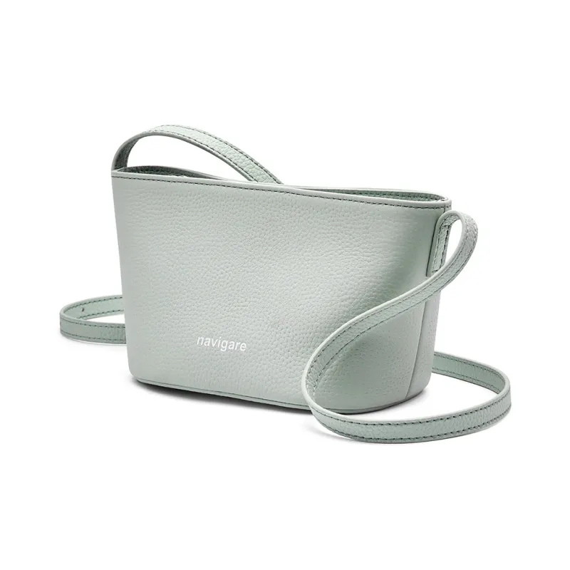 NAVIGARE Cow Leather Crossbody Bag, Shoulder Bag Mini Women's Multicolor-1