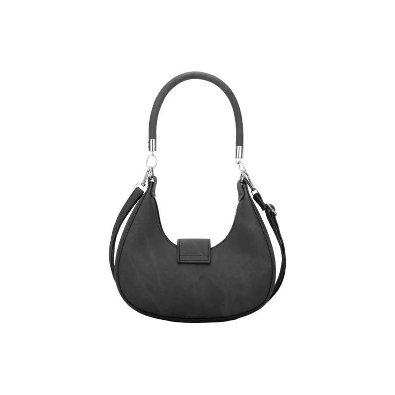 UNITE STAR PU Handbag, Shoulder Bag Women's Blue/Gray/Black-8
