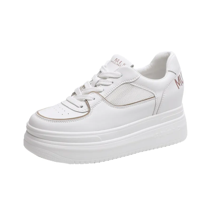 Mulinsen Wear resistant And Lightweight Low Top Skateboard Shoes Women's-0