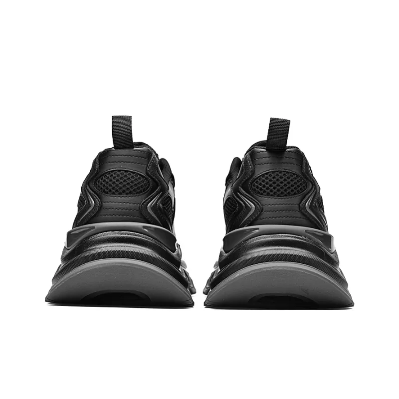 HLA The Mountain Is Not In The High Series Height Increasing Breathable Low Top Chunky Sneakers Men's-3