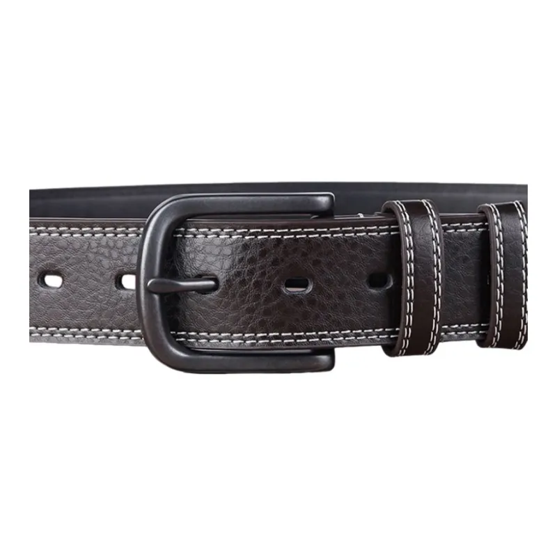 Warrior Split Cow Leather Belts Unisex 3.8CM-3