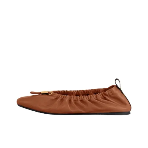 LOUIS VUITTON NOLITA Casual Single Shoes Women's Brown