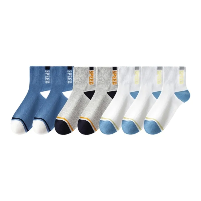7 SEVFUN Mid Calf Socks Men's Combo Set-28