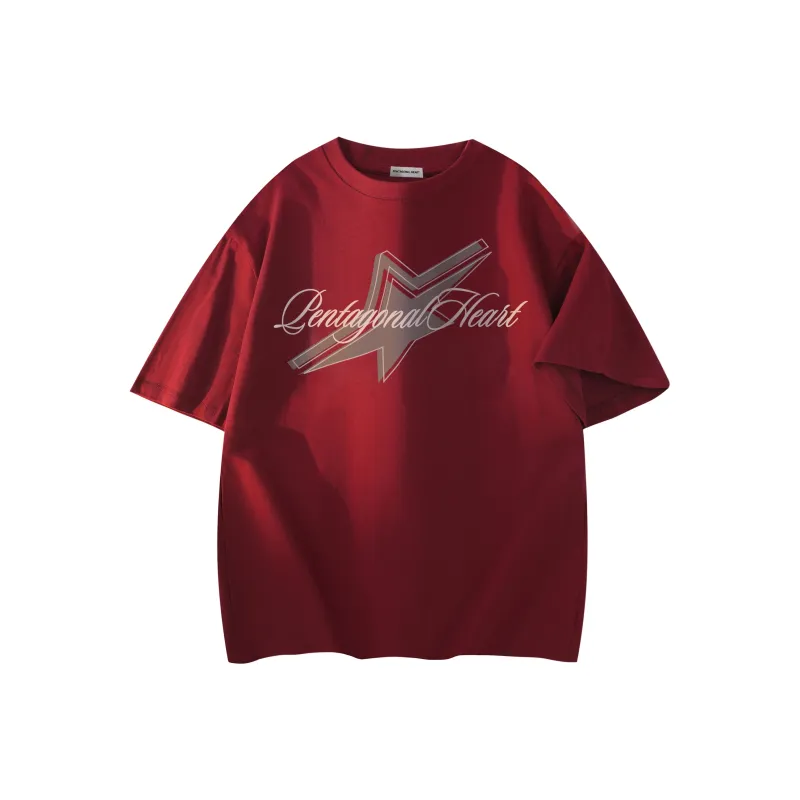 PENTAGONAL HEART T Shirt Unisex-20
