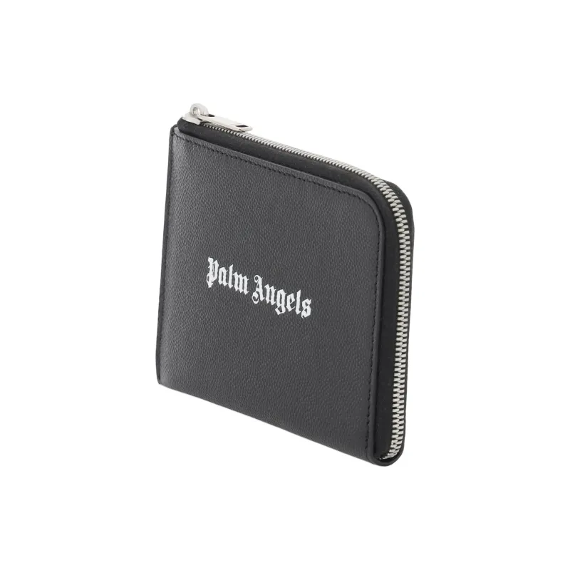 PALM ANGELS Logo print Zip fastening Wallet-4