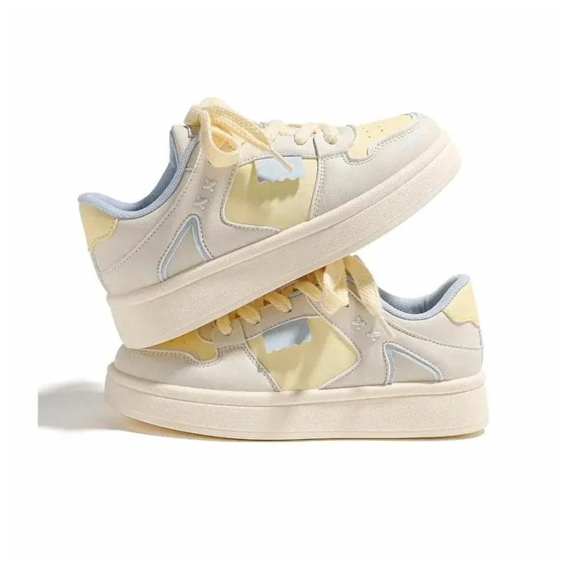 Nicolas.Li . Low Top Skateboard Shoes Women's-3