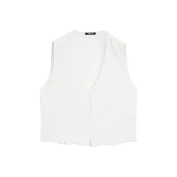 Massimo Dutti Tank Tops Women's White