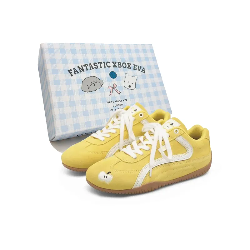 FANTASTIC XBOX Low Top Skateboard Shoes Women's-8
