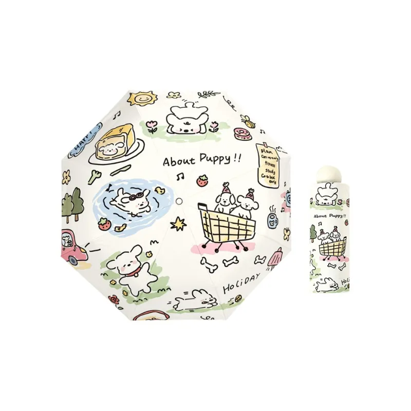 FY Puppy Everyday Cute Sun Umbrella, Umbrella-4