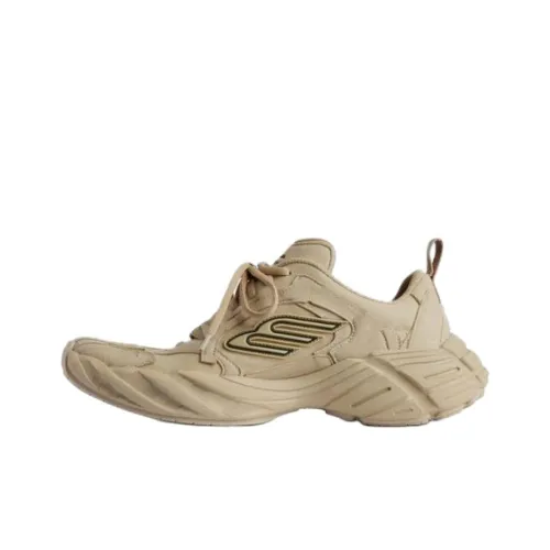 Balenciaga Monday Low Top Chunky Sneakers Men's Beige
