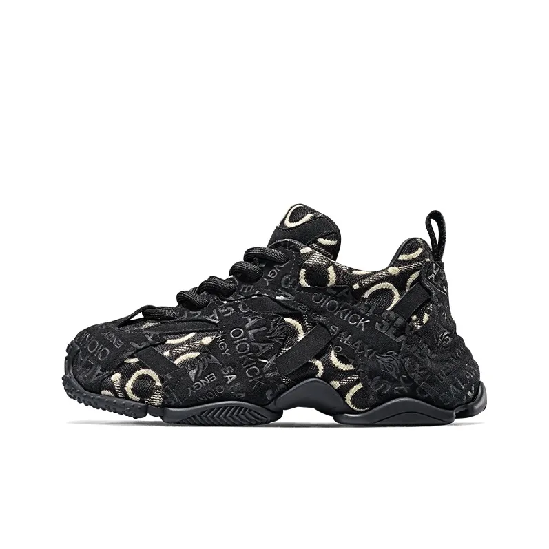 SALAXI Cushioning, Slip Resistant, Abrasion Resistant, Height Increasing Low Top Chunky Sneakers Unisex-6