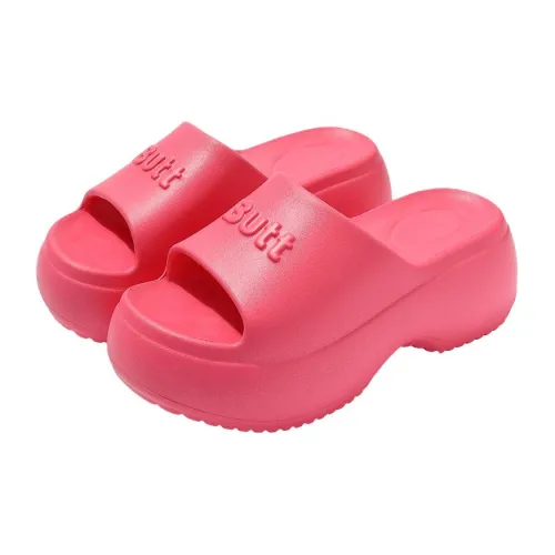 Ganshu Platform Slippers For Women's, Fashionable And Soft, Offering A Squashy And Bouncy Feeling At Home