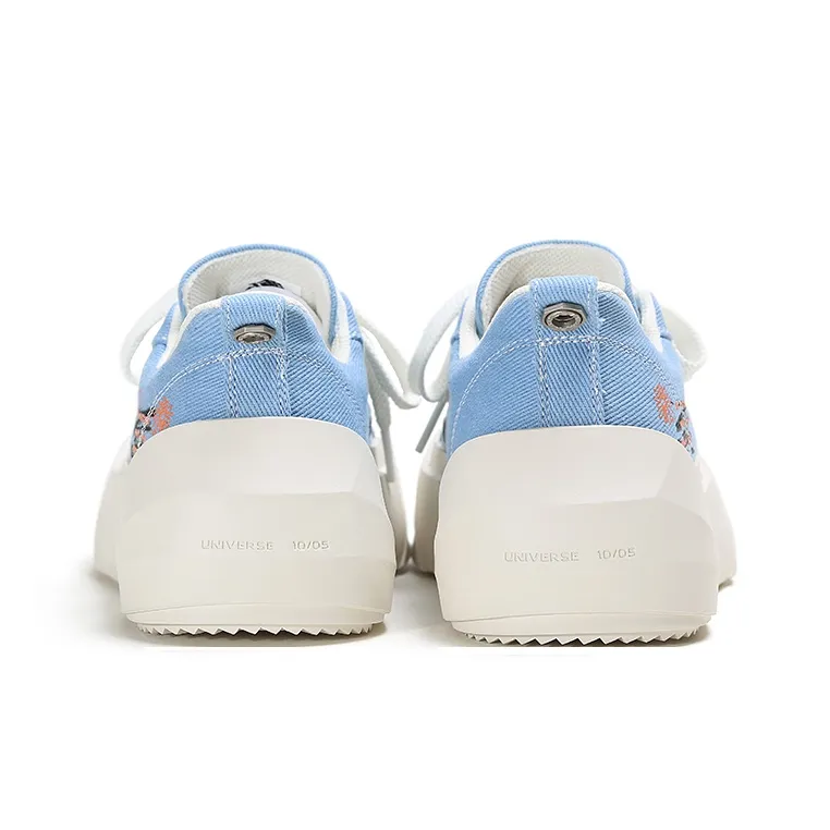 ADCDAVINCI Sun Collection Height Increasing Slip Resistant Low Top Canvas Shoes Women's-4