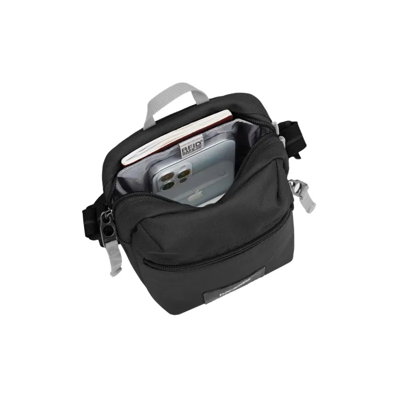 PACSAFE Polyester One Shoulder Handbag Unisex Black-2