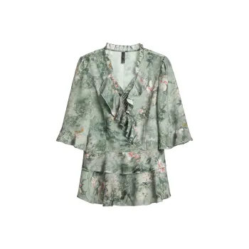 Mambe Shirts Women's Pea Green