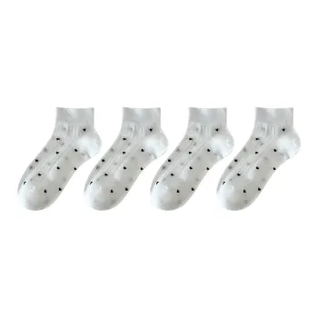 Moremoli Mid Calf Socks Women's 4 Pack