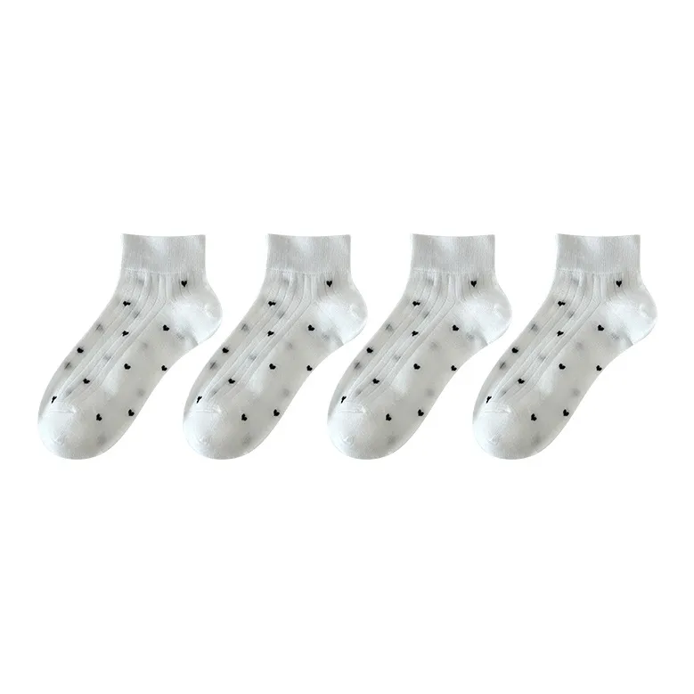 Moremoli Mid Calf Socks Women's 4 Pack-0