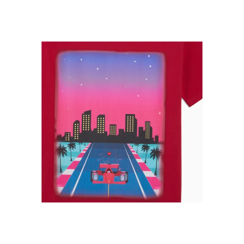 PUMA Playera Estampada Para Hombre Scuderia Ferrari Miami Limited Edition-5