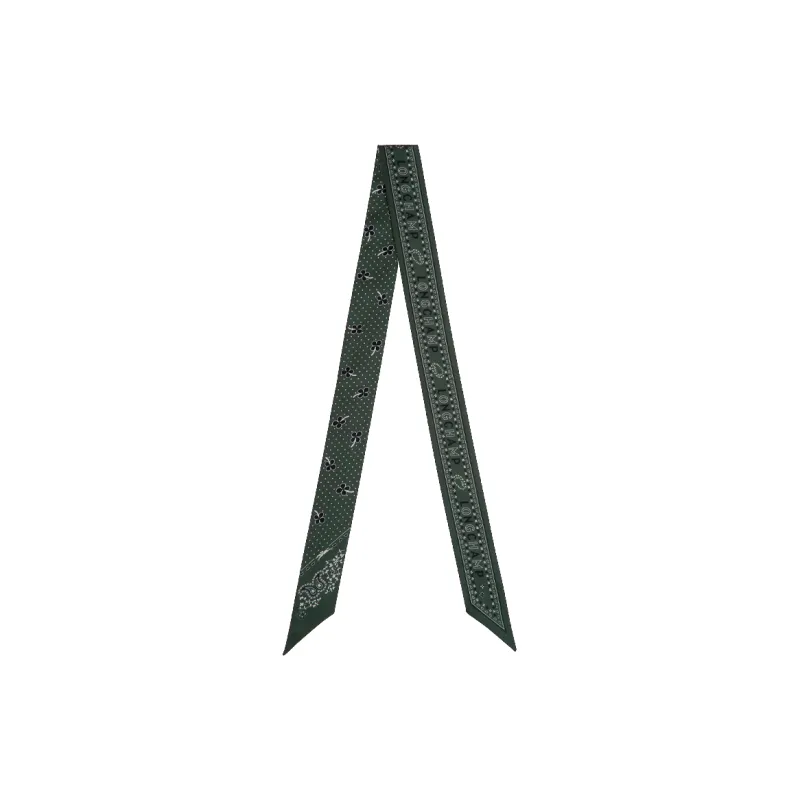 LONGCHAMP French Bandana Patterned Neck Scarf-0