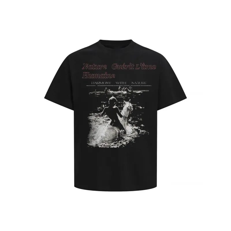 WKOOG T-Shirts Unisex Black-0
