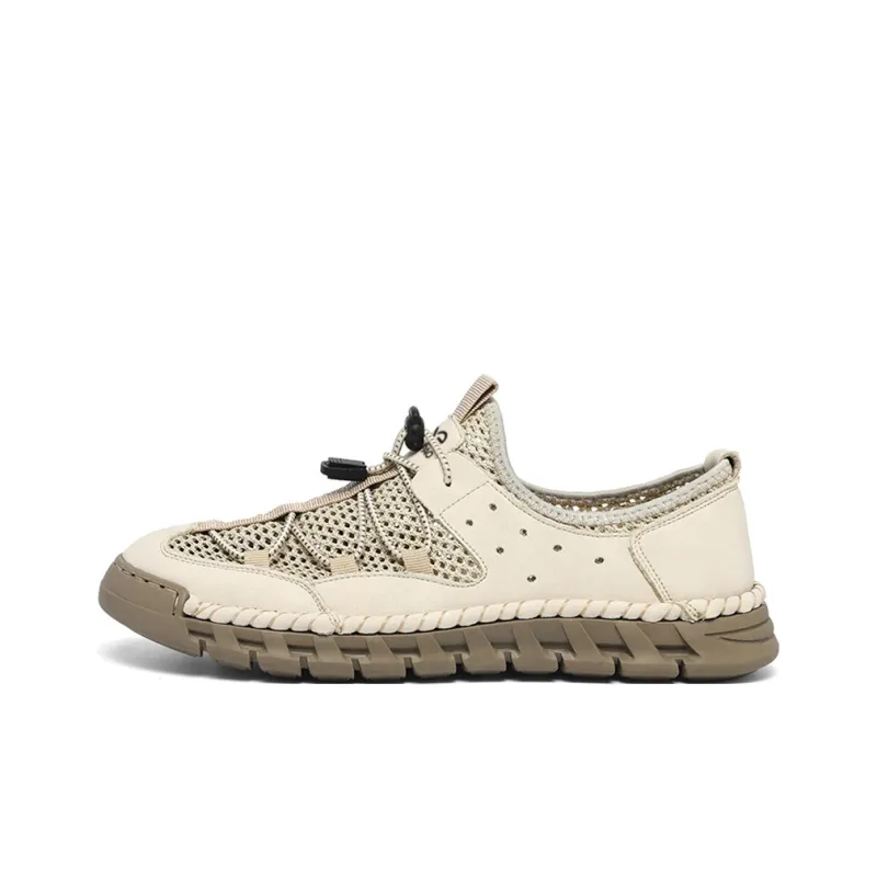 LINGPAO Abrasion Resistant Breathable Slip Resistant Low Top Casual Shoes Men's-0
