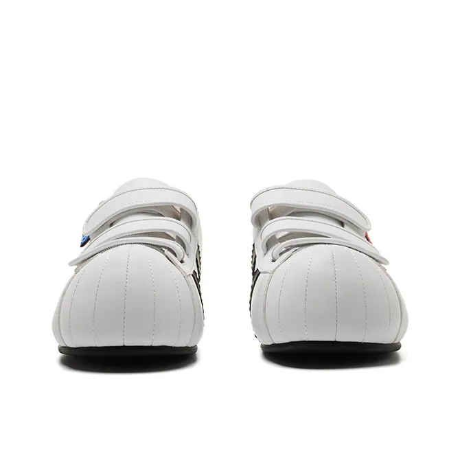 BBIMP Lightweight Height Increasing Low Top Skateboard Shoes Unisex White-2