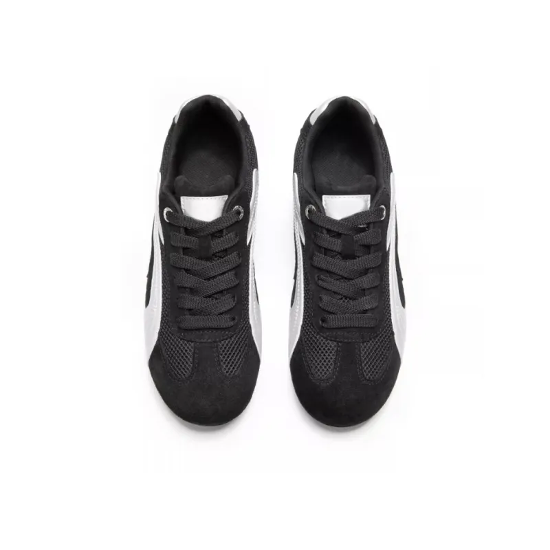 BLUBLONC Slip Resistant And Breathable Low Top Skateboard Shoes Women's-2