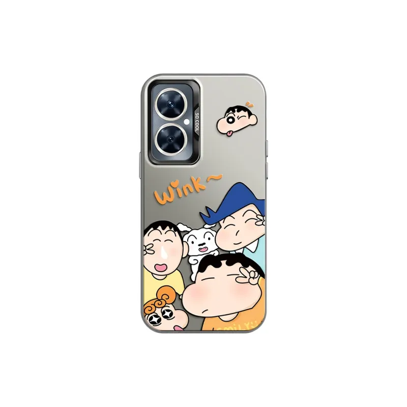 YICAIJIA Matte Material Shin Chan's Brother Y Phone Cases Compatibility With MVMOM 20/30 Trendy And Cool-5