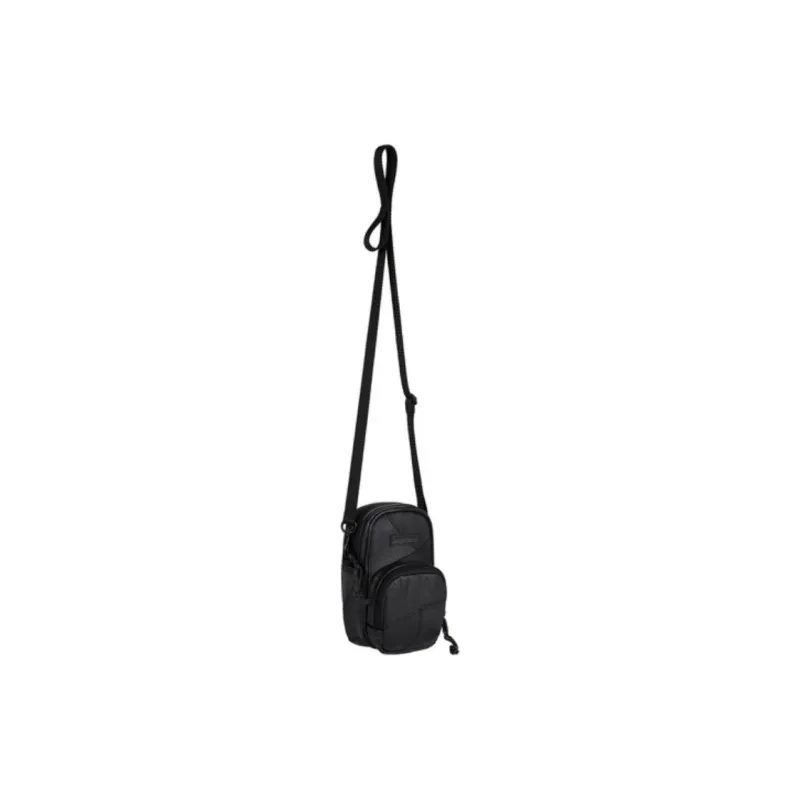 Supreme FW19 Cow Leather Crossbody Bag, Shoulder Bag Trumpets Unisex Black-1