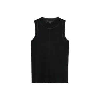ZARA Tank Tops Women's Black